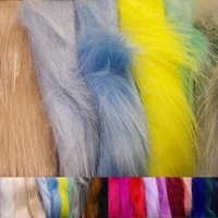16050cm solid shaggy faux fur fabric 9cm long pile fur costumes crafts photography props backdrops cosplay