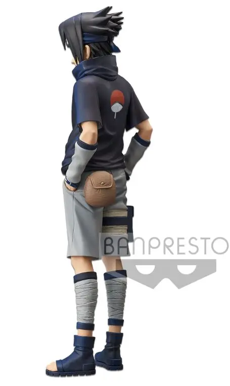 Banpresto героя аниме «Наруто рос Grandista у героя мультфильма Саскэ Утиха ПВХ фигурка игрушки аниме «Наруто» Shinobi отношения как у героя мультфильма Саскэ модель