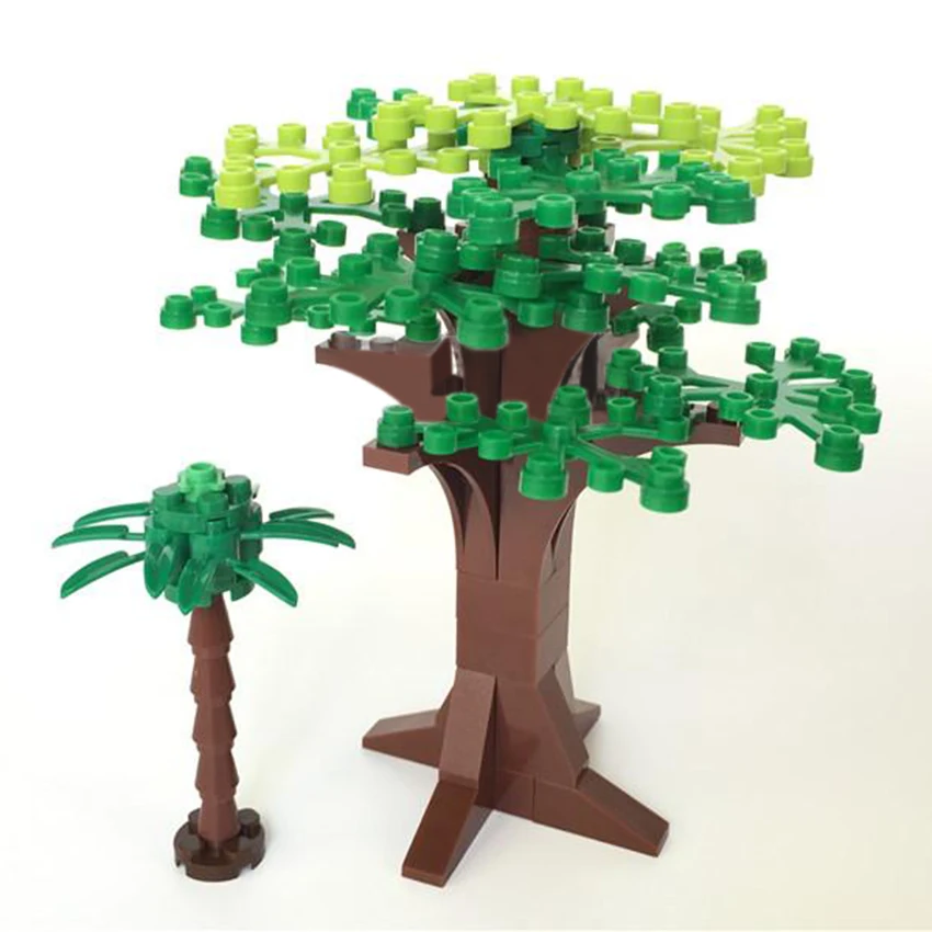 Конструктор детский зеленые цветы Трава | Игрушки и хобби