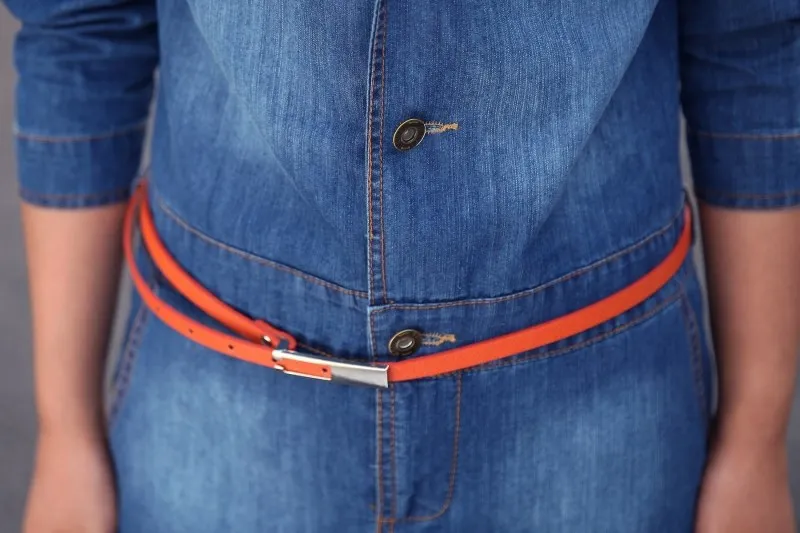 Лидер продаж весенне-осеннее женское длинное джинсовое платье с коротким