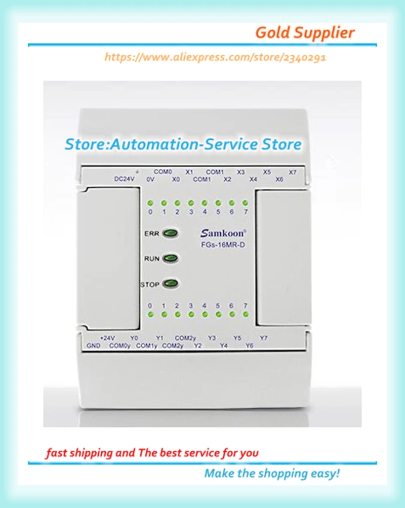 New In Box Samkoon PLC FGS-16MT-AC FGS-16MR-AC FGS-32MT-AC FGS-32MR-AC FGS-64MT-AC FGS-64MR-AC | Электроника