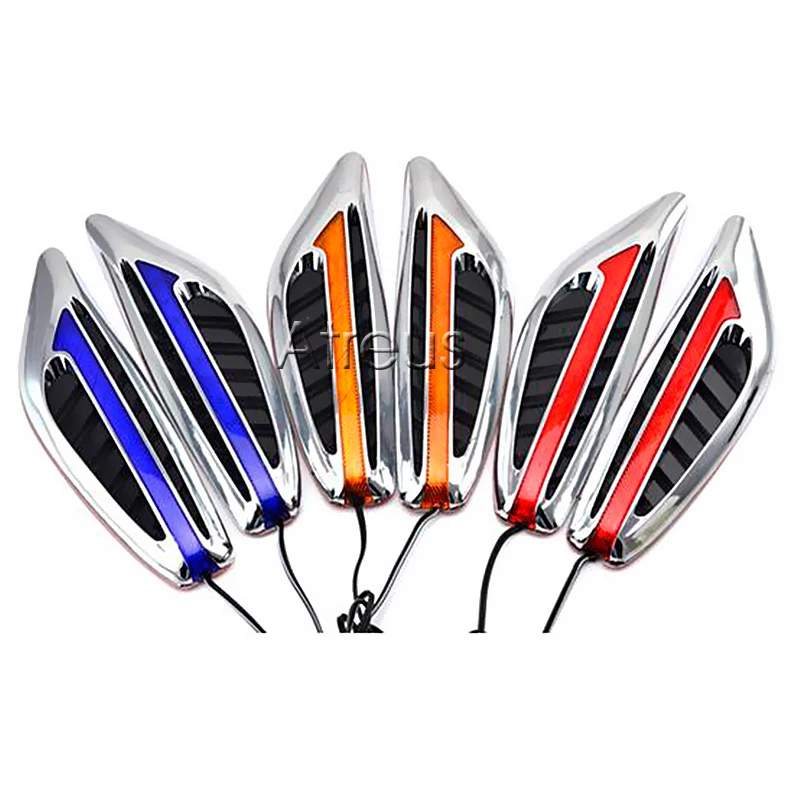 2 шт. Предупреждение льные наклейки для указателей поворота Mercedes W203 W211 W204 W210 Benz BMW