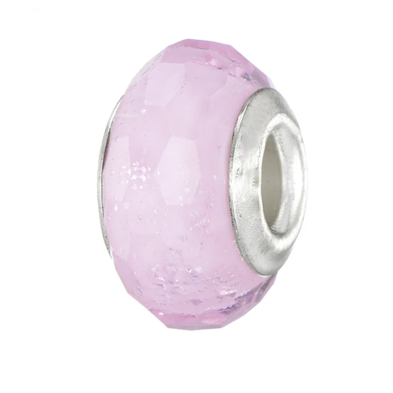 Романтические Красочные радужные эмалированные шармы бусины в форме сердца