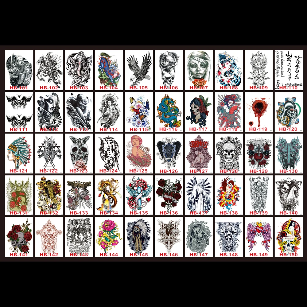 1 шт. водонепроницаемый тату наклейка HB603|arts and crafts drawing|art canvasart craft items |