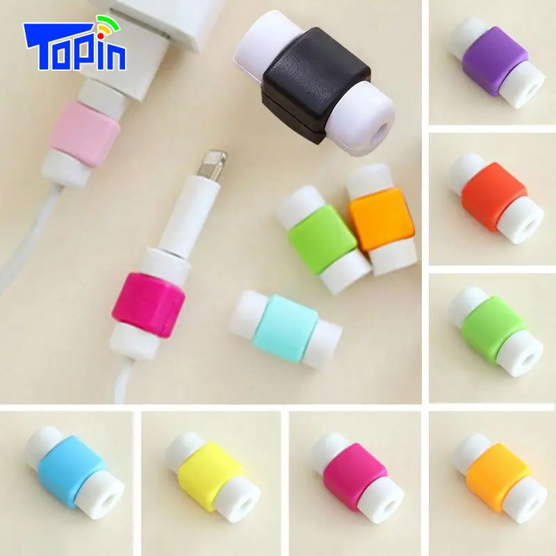 Topin Мода USB кабель для передачи данных Protector зарядки линии Защитный Устройства