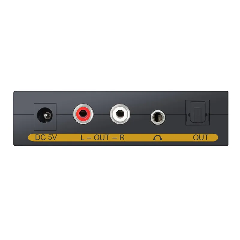 Proster 3 порта оптический SPDIF Toslink к L/R RCA 3,5 мм стерео аудио с оптическим переключателем цифро-аналоговый аудио адаптер декодера