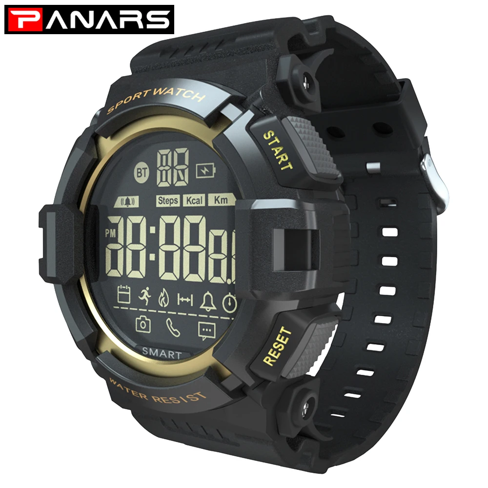 

PANARS New Arrival Smart Watch Mens Waterproof Android Womens Watches Digital Watch Women Smartwatch for Phone IOS Watches 5002