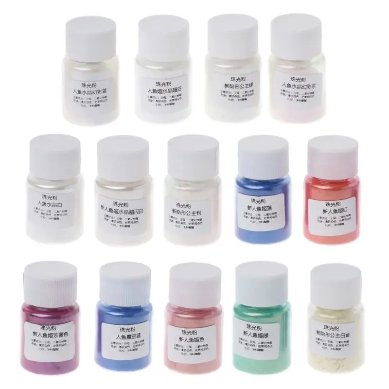 Полимерный краситель порошок слюда жемчужный пигмент красители кристалл грязь