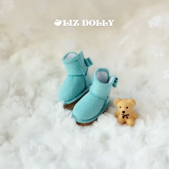 Синий Новинка 1/6 модные кукольные туфли blyth зимние сапоги для blyth Озон(S/M/XS) Момоко Lati Джерри - Цвет: Синий