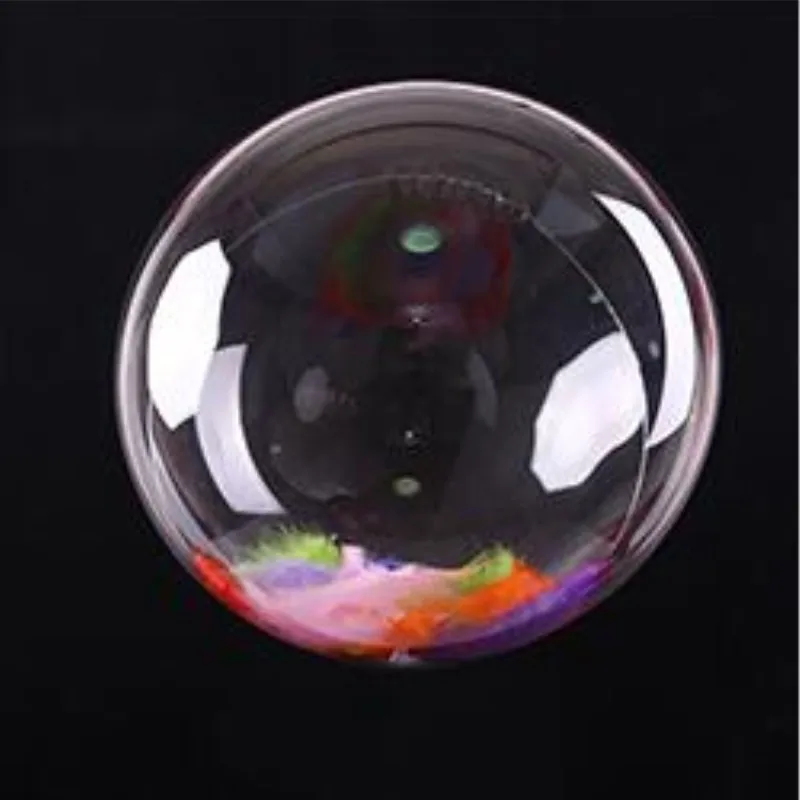 

Party balloons 5pcs/lot18 inch round clear bobo ball wedding decor birthday balloon inflatable helium ballon kids toy supplies