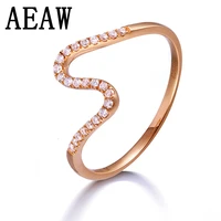 solid 10k rose gold round moissanite engagement ring band lab diamond wedding for women