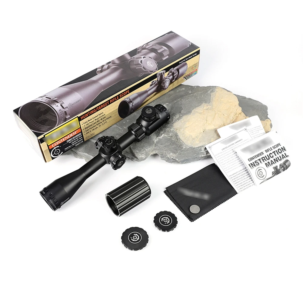 

Hunting OPTICS 4-16X44 Tactical Riflescope Red Green Illuminated Rifle Scope Sniper Optic Sight Hunting Scopes