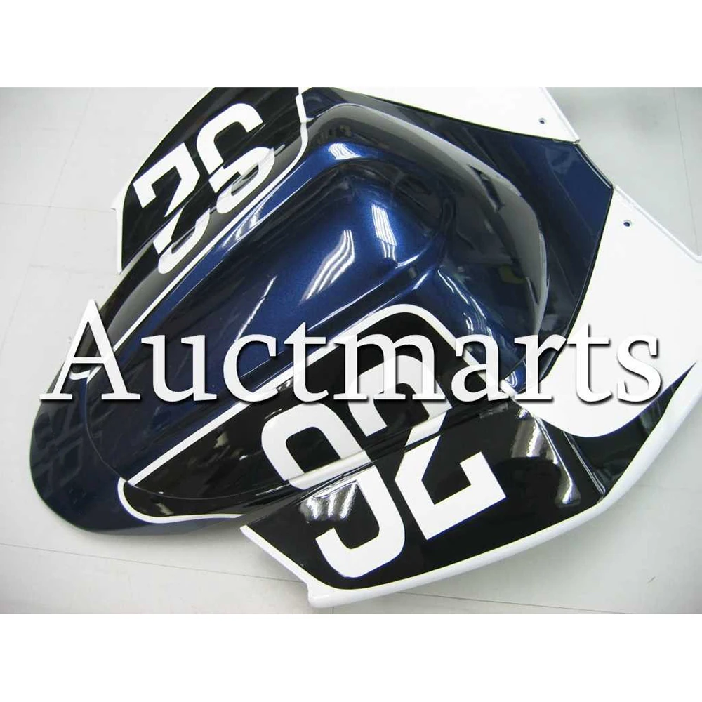Сине белые Пластик инъекций обтекатели ABS для Suzuki GSXR1000 05 06 GSX R1000 K5 2005 2006 Набор