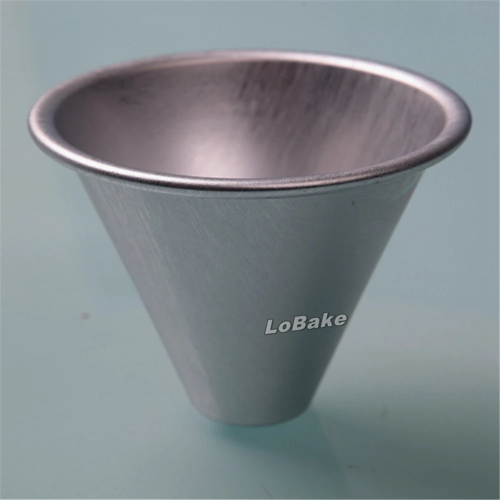 (5 шт./лот) уникальные маленькие конусные формы из алюминиевого сплава tart желе