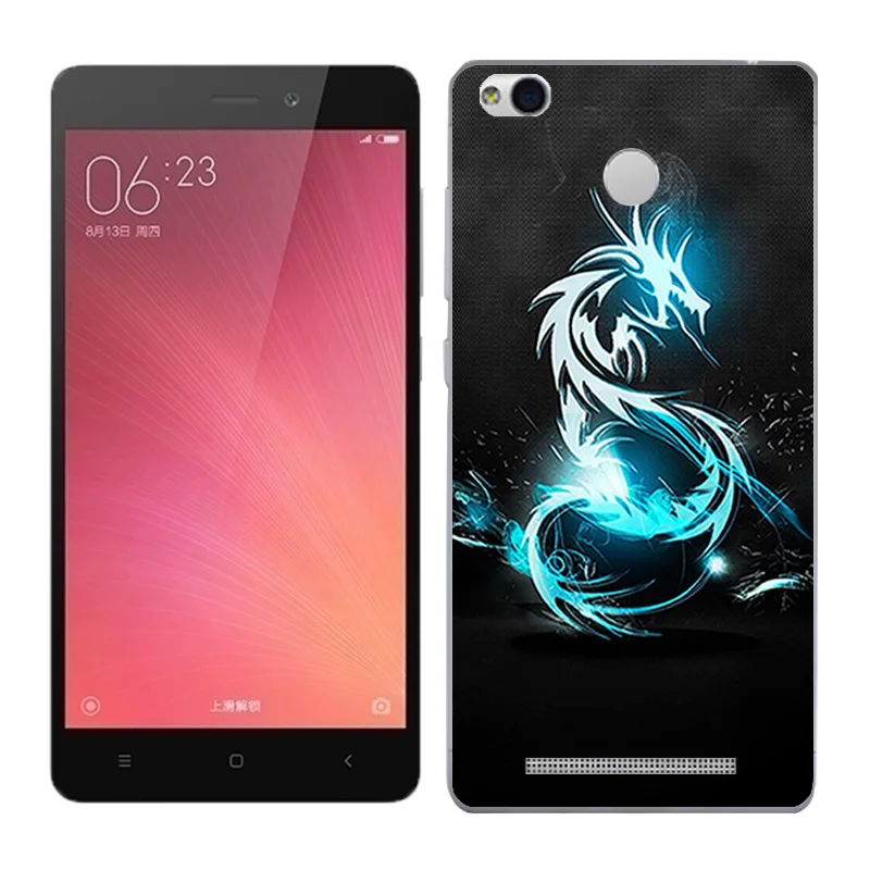 Case For Xiaomi Redmi 3 Pro 3s Nebula Painted Phone Back Cover FOR 3S S Soft Silicon | Мобильные телефоны и аксессуары