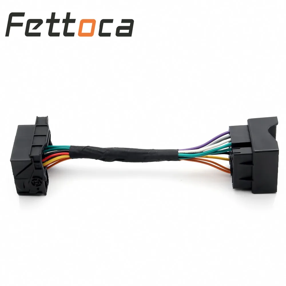 RCD510 RCD330 плюс Quadlock разъем преобразования кабель адаптера MQB к платформе PQ для VW Tiguan Passat