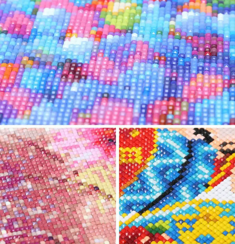 Сверло блестящее Diy искусственное изделие с котом вышивка крестиком полностью