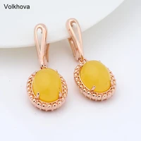 drop earrings for women fashion jewelry 2022 copper earrings for women party charming fashion jewelry