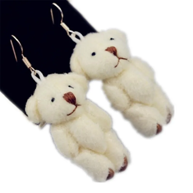 Серьги-гвоздики в виде медведя из мультфильма | Украшения и аксессуары