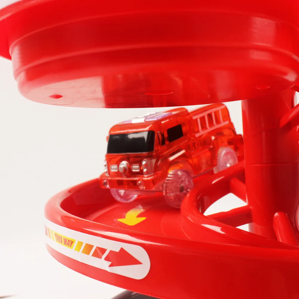 1 шт. вращающаяся пластиковая турникерная дорога для автомобиля мини самодельная