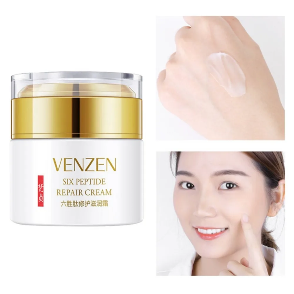 

Six Peptide Face Cream Repair Skin Moisturizing Smoothing Anti Wrinkle Anti Aging Face Skin Care