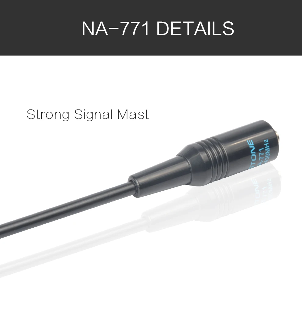 NA-771 SMA-Female144/430 МГц двухдиапазонная антенна для Baofeng Портативная радиостанция TG-UV2 UV-5R KG-UVD1P BF-888S TH-UVF9 VX-3R UV-82