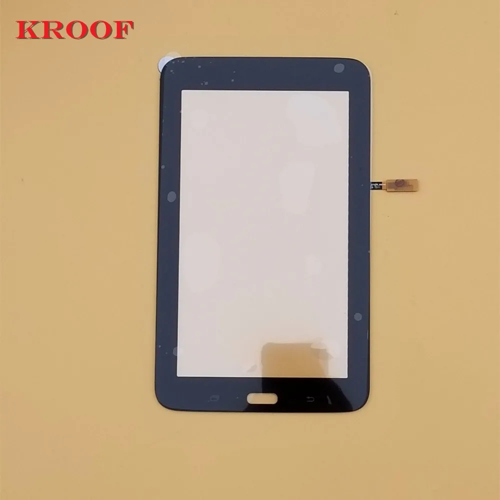 Kroof T116 T113 Сенсорная панель Замена для Samsung Galaxy Tab 3 Lite SM Сенсорный экран планшета