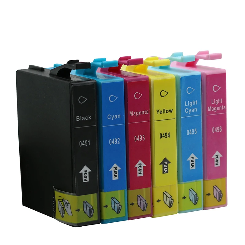 Совместимый картридж 6PK для струйного принтера RX510/R310/R210/RX630/R230/R350 | Компьютеры и
