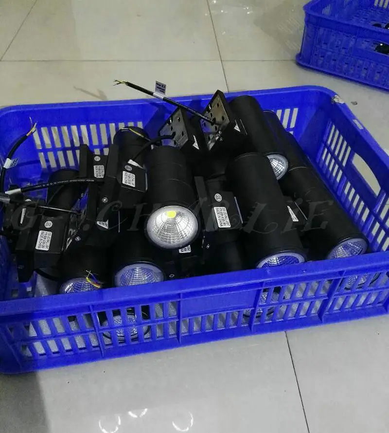 2*7 Вт наружное освещение светодиодный настенный светильник наружная стена бра