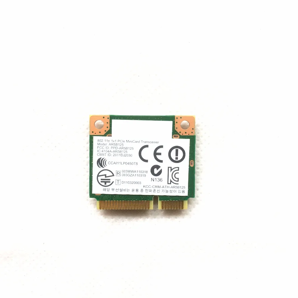 802.11n 1x1 PCIe MiniCard Wi-Fi WLAN Беспроводная карта AR5B125 0C001-00051300 для Asus F200CA X200CA R051CX |
