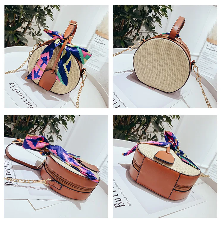 Соломенная пляжная сумка Bolsa Feminina через плечо женские сумочки для леди 2019 De Palha Donna