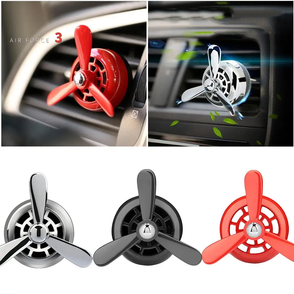 Автомобильный парфюм модный автомобильный ароматерапия пропеллер освежитель