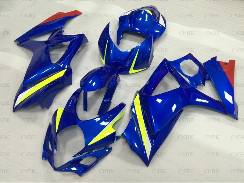 Для GSXR1000 2007 2008 K7 наборы обтекателей GSX R 1000 07 синие обтекатели для Suzuki Наборы