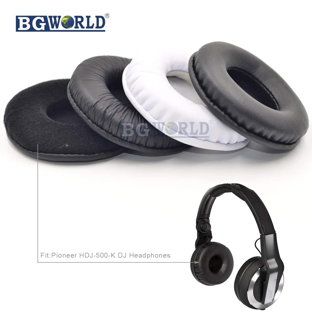 Bgworld Замена LR подушечки для ушей накладки на ушные вкладыши Pioneer hdj500 hdj 500 наушники