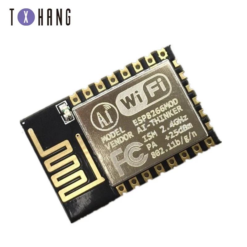 ESP8266 ESP-07 ESP-12 ESP-12E ESP-12F serial WIFI wireless module transceiver | Электронные компоненты и