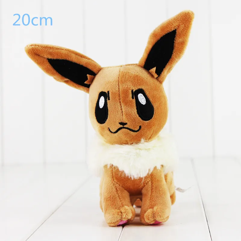 eevee 10-20 см eevee Meowth плюшевые Мультяшные куклы, игрушки, черепаха, торшик, Groudon Bulbasaur Chikorita Cyndaquil Snorlax Charmander - Цвет: eevee