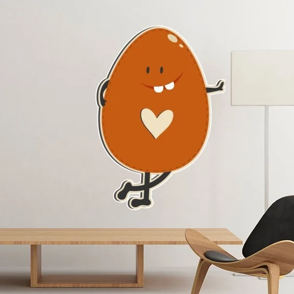 Пасхальная религия христианский фестиваль смешной коричневый цветной яйцо