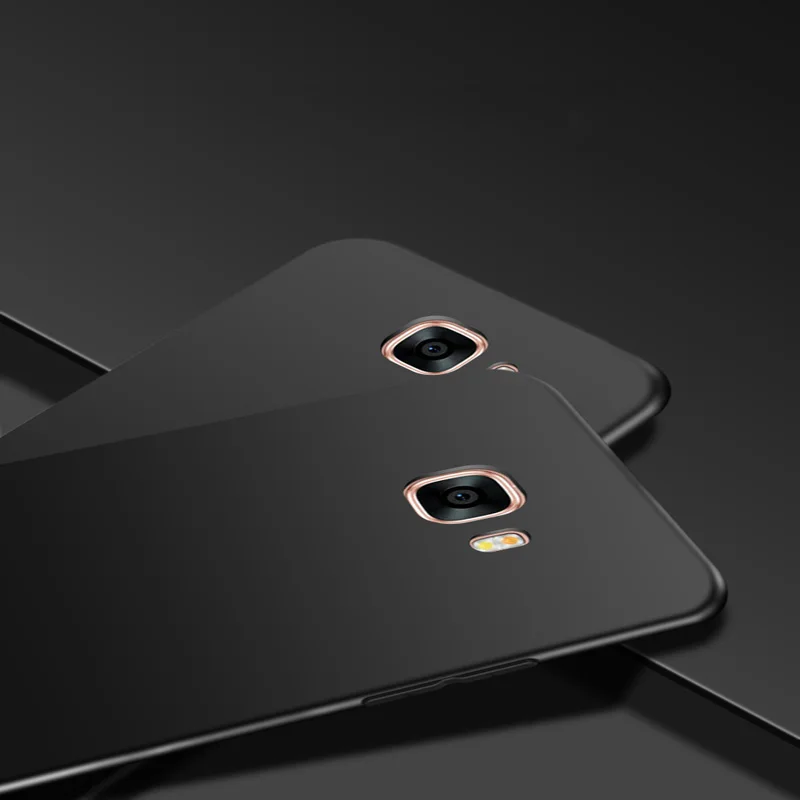 Чехол для Samsung Galaxy A9 2016 однотонный противоударный силиконовый бампер из ТПУ