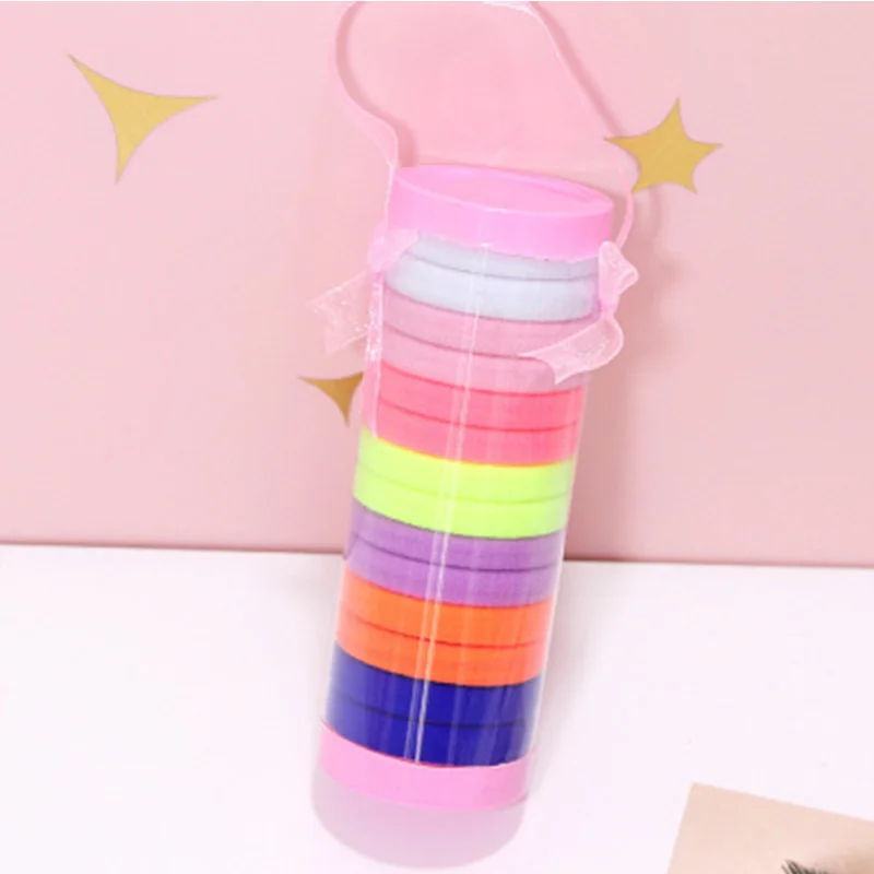 Резинки для волос девочек 50 шт./лот резинки с милыми сердечками и звездами