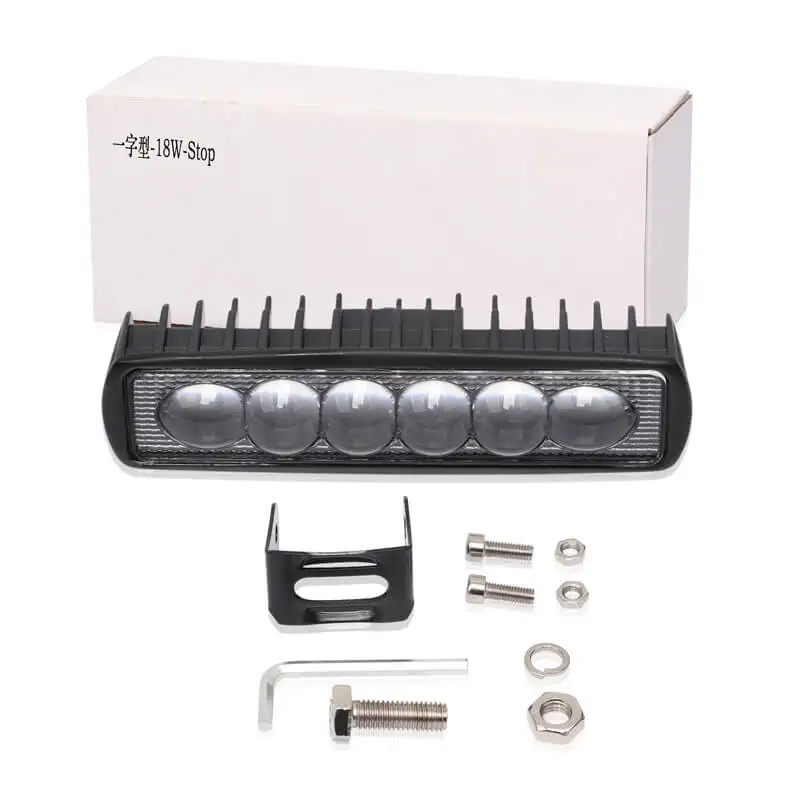 YIRAY 6 inch 18W 6000k LED Strip Light Work Bar for Off-road vehicle ATV Truck Boat Bus Engineering | Автомобили и мотоциклы
