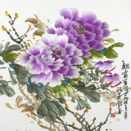 Сделай Сам 100% необработанный шелк тутового шелкопряда Сучжоу наборы вышивных