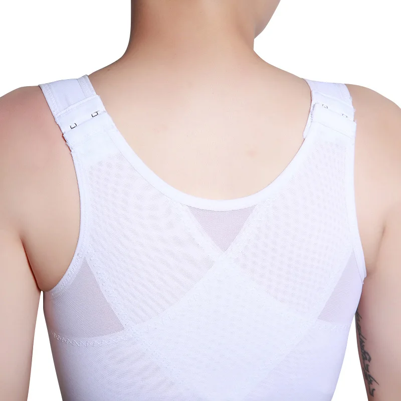 Девчонка-сорванец chest binder Пряжка короткая утяжка для груди майка с изменяемым размером повседневные корректирующие то