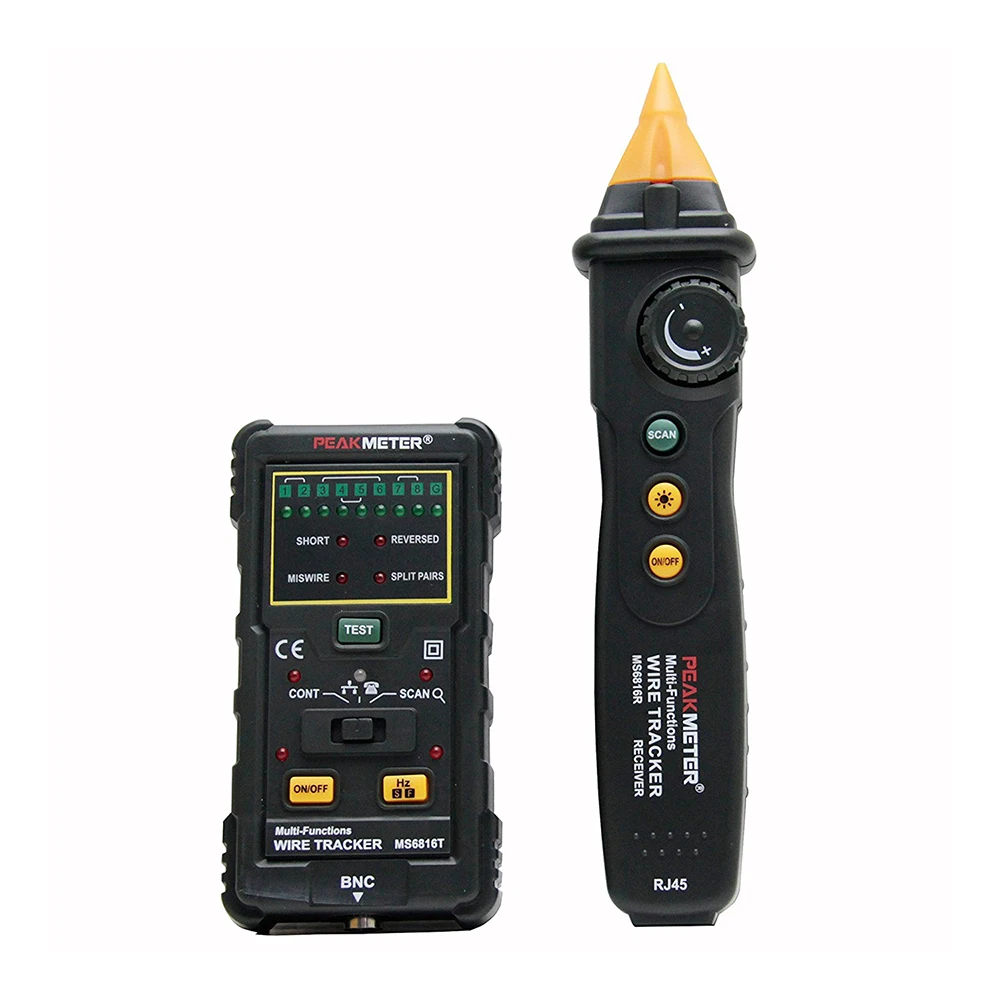 Lixf peakmeter ms6816 Multi Функция Провода и кабель Tracker Тестер|tester tracker|wire testertester cable |
