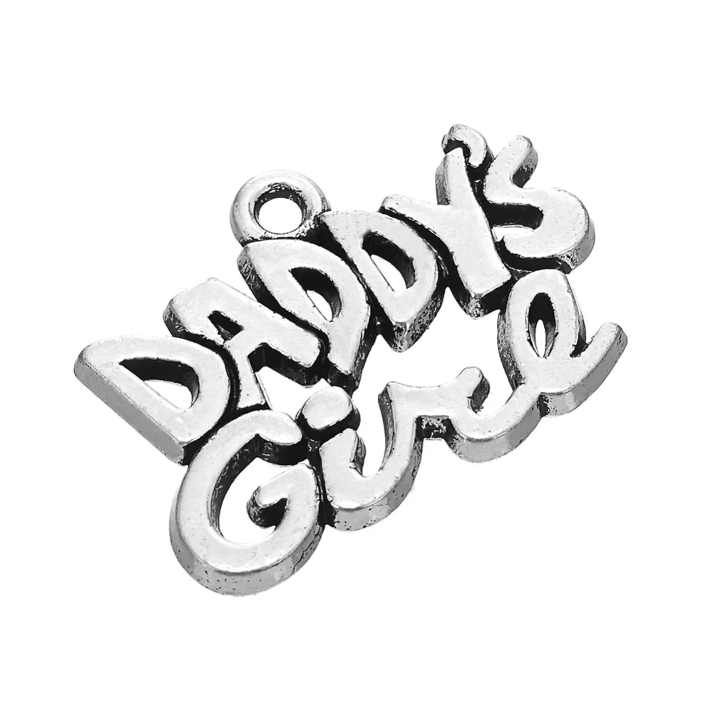 

Daddy's Girl Warm Words Charms