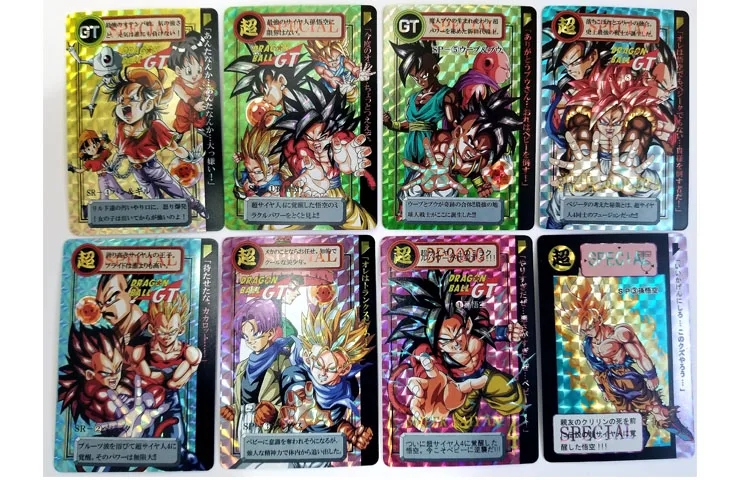 41 шт. Dragon Ball Super Ultra Instinct Goku Jiren экшн-игрушки Фигурки часы в советском стиле игра флэш-карты коллекционные карточки