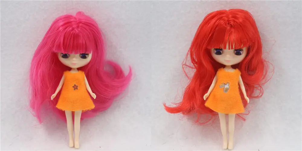 Ледяная Обнаженная мини-кукла Blyth 24 вида стиля, одежда случайный BJD