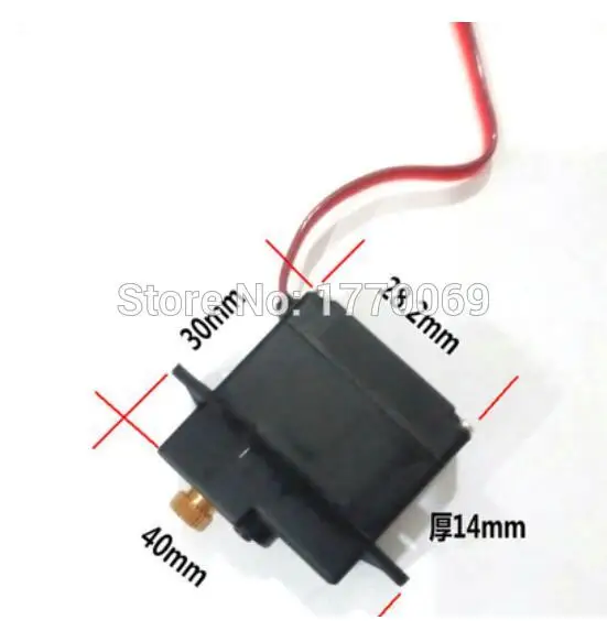 Piezas de metal para barco teledirigido, servo, FT011, FT012-0