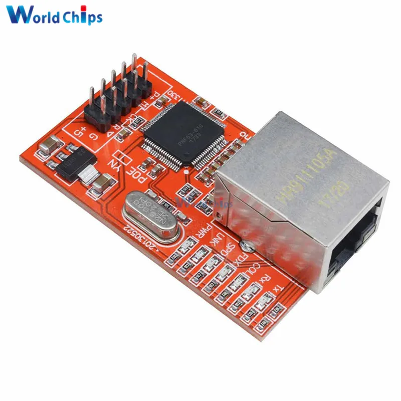 Сетевая плата Mini W5100 LAN Ethernet Shield модуль для Arduino R3 3 В совместима с Mega 2560 |