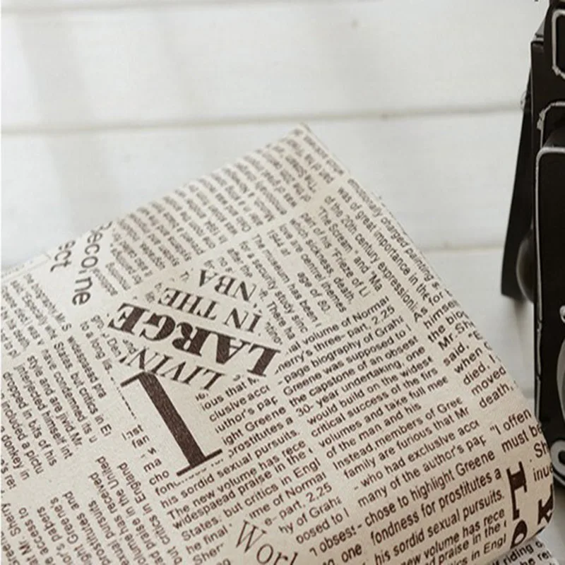 Ретро газетная скатерть Европейская мода украшение для дома Стол Крышка