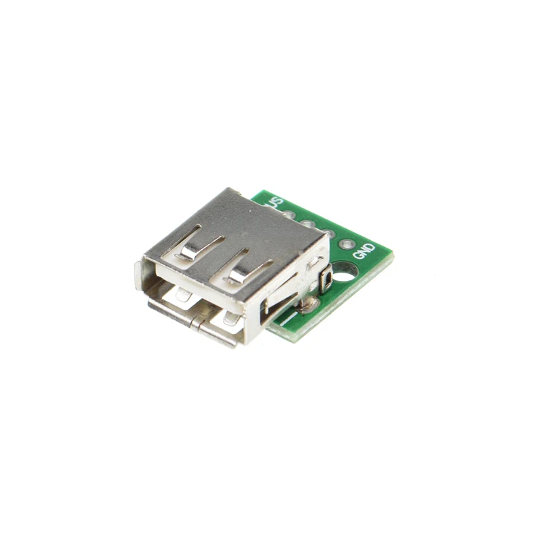 10 шт. Разъемы USB 2 0 типа мама|4pin female|socket connectorl connector |